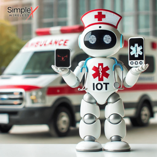 Web Blog Cute Bot IoT in Healthcare