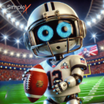 Simplex Robot playing football