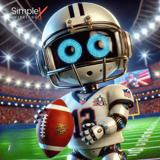 Simplex Robot playing football